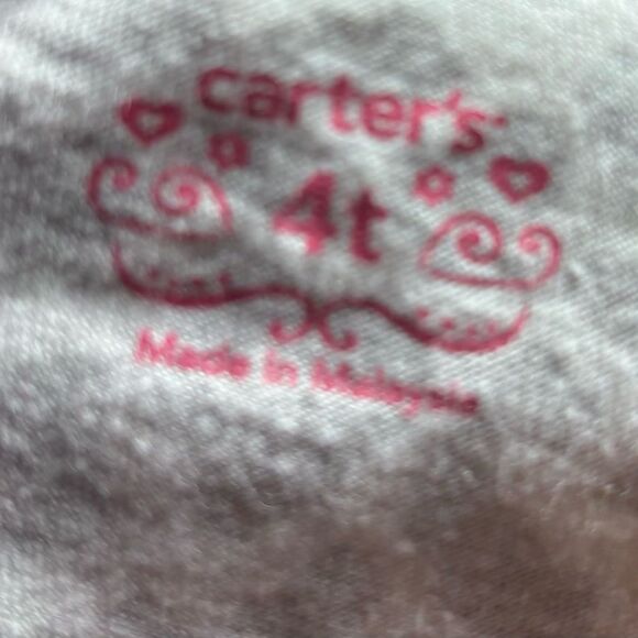 Carter’s Tank Top Girls Size 4T Excellent Preloved Condition - Picture 3 of 3